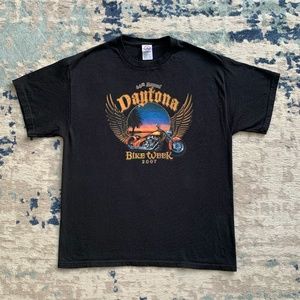 Vintage 66th Daytona Bike Week 07 Harley T-Shirt